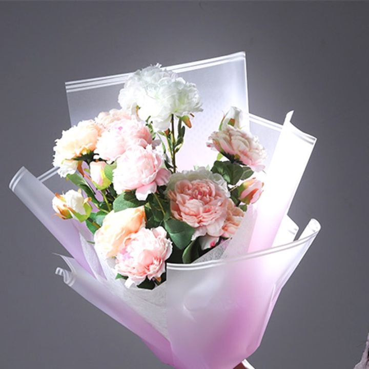 yf-๑-5pcs-set-58x58cm-translucent-gradient-paper-flower-wrapping-paper-waterproof-gift-wedding-decoration