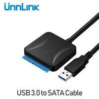 Unnlink 3.0 Usb เป็น Sata 3สายเคเบิลอะแดปเตอร์สายแปลงสนับสนุน2.5 หรือ3.5นิ้วอะแดปเตอร์ Hdd หน่วยความจำภายนอก Ssd สำหรับกล่อง Ps4 Lappc