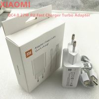 [Hot K] Xiaomi ที่ชาร์จความเร็วสูงของแท้ QC4.0 EU USB สายอะแดปเตอร์ค่าเทอร์โบเร็วชนิด C สำหรับ Mi Note 10 Pro 9 8 Redmi Note Mi Note 8T K30 Pro