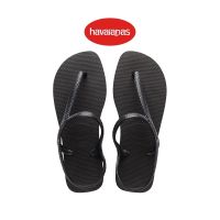 HAVAIANAS รองเท้าแตะผู้หญิง FLASH URBAN SANDALS BLACK 40000390090BKXX สีดำ (รองเท้าแตะ รองเท้าผู้หญิง รองเท้าแตะหญิง รองเท้ารัดส้น)