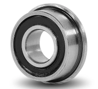 F608 RS ( 8 x 22 x 7 mm.) BALL BEARING with Flange RF2280-2RS ลูกปืนเม็ดกลม ฝายาง มีปีก = 1 ตลับ 608-2RS/F