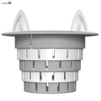 ฝาปิดท่อระบายน้ำบนพื้นกรองท่อระบายน้ำกันการอุดตัน L-Warm ป้องกันการอุดตันสำหรับห้องอาบน้ำฝักบัวห้องซักรีด
