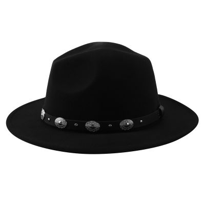 Fashion Men &amp; Womens Felt Wide Brim Western Cowboy Hat