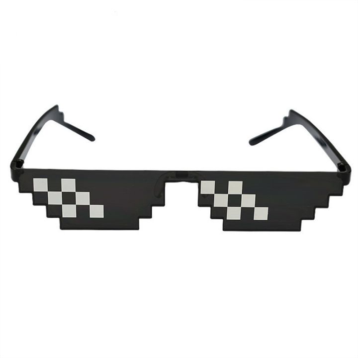women-men-brand-thug-life-party-eyeglasses-vintage-sun-glasses-fashion-popular-mosaic-glasses-8-bit-mlg-pixelated-sunglasses