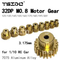 YSIDO 32DP M0.8 3.175mm 12T 13T 14T 15T 16T 17T 18T 19T Pinion Motor for Traxxas 1/10 Car Truck Brushed Brushless