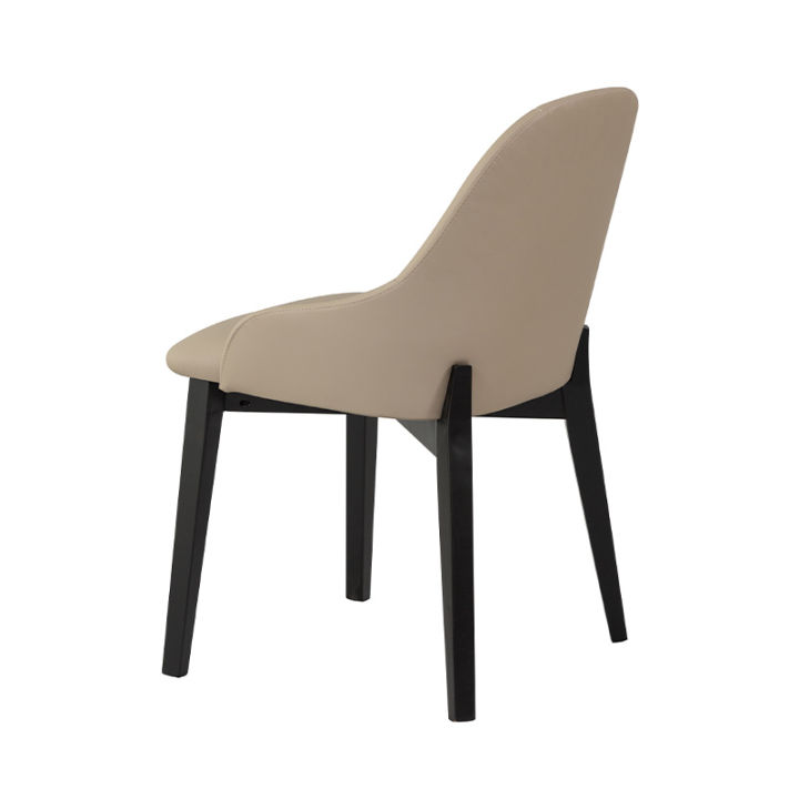 modernform-เก้าอี้-รุ่น-acosta-ขาดำ-หุ้มหนังเทียม-สีกาแฟ