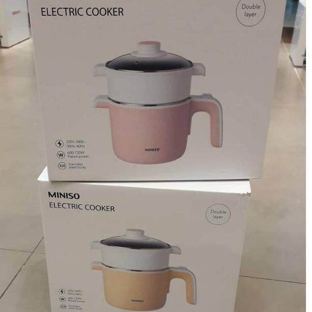 READY Electric cooker miniso (KODE 0141) Lazada Indonesia