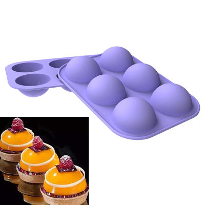 Ball Sphere Mold For Cake Pastry Chocolate Candy Fondant Bakeware Dessert Mould