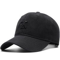 2023 Soft Cotton Male Leisure Curved Peak Sport Cap Dad Fishing Sun Cap Big Bone Man Plus Size Baseball Hat 56-60cm 60-65cm