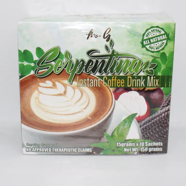 SERPENTINA INSTANT COFFEE DRINK MIX BYMS.G (FDA) Lazada PH
