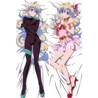 (ถ้ากำหนดเองติดต่อเรา) 180ซม. ลายอะนิเมะ Tengen Toppa Gurren-Lagann ปลอกหมอน YokoDakimakura เคส3D หมอนนอนสองด้านกอดร่างกาย