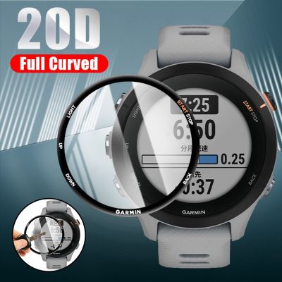 20D Curved Edge Protective film For Garmin Forerunner 255 255S Smart watch Soft Screen Protector Accessories (Not Glass) Screen Protectors