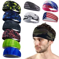 【cw】 xc Sport RunningSweatband Cycling WorkoutHeadband Gym Headscarf Tennis Hair BandBandages Hair BandMen ！