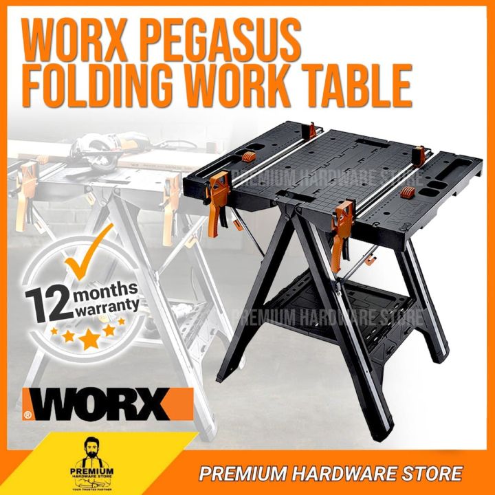 WORX WX051 Pegasus Multifunction Work Table and Sawhorse with