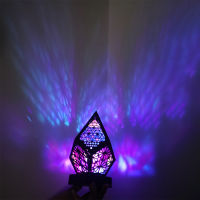 Colorful Floor Lamp Bohemian Diamond Starry Sky Light Projection Lamp Land Light Projector Home Fancy Background Lighting