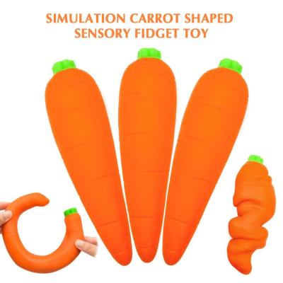 Carrot Memory Sand Squeezing Toy Filling Sand Release Toy Small M1N0