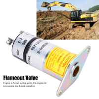 วาล์วน้ำวาล์โซเลนอยด์ Flameout วาล์วน้ำวาล์วน้ำวาล์วโซลินอยด์สำหรับลูกสูบสำหรับรถขุดดินวาล์วน้ำชุดวาล์ว