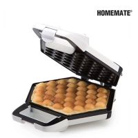 เครื่องทำวาเฟิล เครื่องทำวาฟเฟิลฮ่องกง Homemate เครื่องอบวาฟเฟิลฮ่องกง HOM-119212 Egg Waffle Hongkong Maker