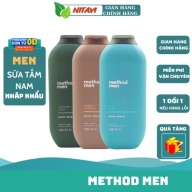 Sữa tắm Nam method men body wash Sữa tắm dưỡng ẩm cho nam giới 532ml thumbnail