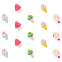 ✥ 15 Pcs Ice Cream Pin Push Shaped Pushpins Small Thumbtacks Mini Accessories Map Supplies Compact Multi-function Desk Women