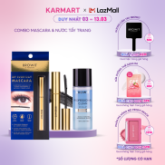 Bộ sản phẩm My Everyday Mascara 5.5g Endless Night + Browit Professional