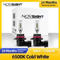 NOVSIGHT Fog Lights H11 Led H7 H3 H1 9005 9006 HB3 HB4 80W 1500LM 6500K Car Lamps 12v Auto Headlight Car Accessories Headlamp