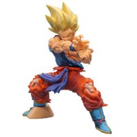 【CW】Anime Dragon Ball Z Figurine 21cm Son Goku Kamehameha Kakarotto GK PVC Action Figure Super Saiyan Model Collection Statue Gifts
