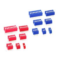 【HOT】✢♨❃ 10pcs/lot DIP Type 2.54mm Pitch 2 Row Toggle switches switch 1p 2p 3p 4p 5p 6p 8p 7p 10p 12p