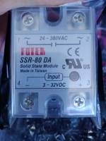 โซลิดสเตตรีเลย์ 80A 380V  SSR-80DA  Solid State Relay พร้อมส่ง 480บาท #SolidStateRelay #โซลิดสเตด #SSR-80DA #อุปกรณ์อิเล็กทรอนิกส์ #ElectronicParts