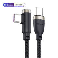 โทรศัพท์มือถือสายเคเบิล Usb C Tpye C สายเคเบิลงอ Pd 60W Quick Charge3.0สายชาร์จ480 Mbps สายเคเบิลส่งข้อมูล