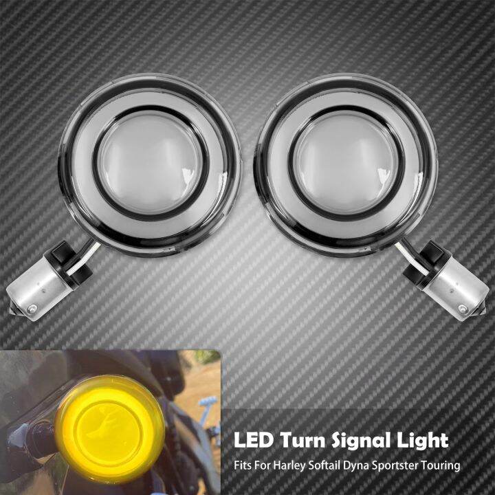 Motorcycle Turn Signal Conversions LED Panel Light 1156 1157 Bullet