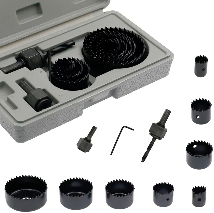 Hole Saw Cutting Set Drilling Tool Kit Metal Cutter/Driller for