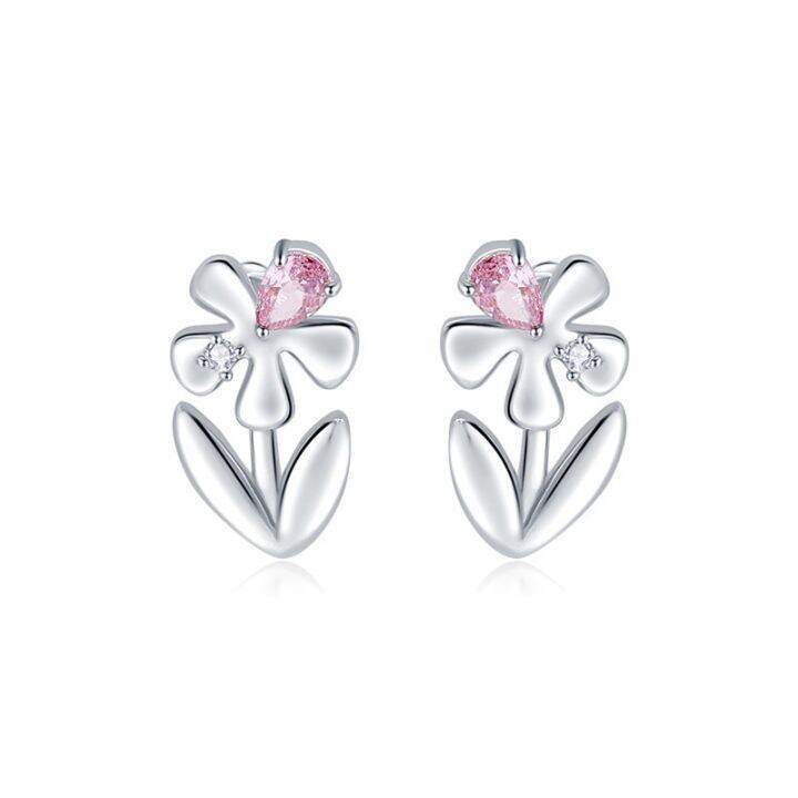 cod-korean-version-of-niche-design-tulip-earrings-female-ins-style-sweet-and-cute-fashion-light-luxury-high-end