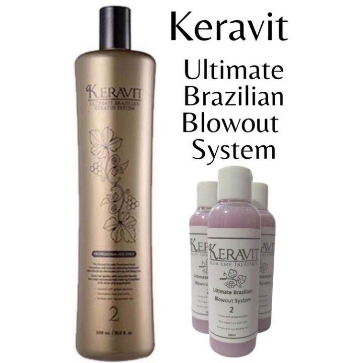 Keravit Ultimate Brazilian Blowout System 2 100ml | Lazada PH