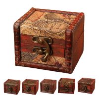 【hot】☑ஐ◊  1Pc Antique Chest Storage Cards Collection Boxes Makeup Organizer Jewelry Ornaments