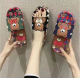 (Minion)รองเท้าแตะ แฟชั่น ลายน้องหมี น่ารัก รองเท้าลำลอง รองเท้าแตะแฟชั่นเกาหลี