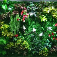 Artificial Plant Leaves Hawaiian Wedding Party Jungle Beach Dining Table Meeting Arrangement Decoration Home Shooting Props