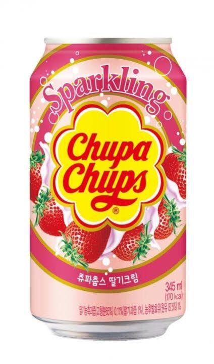 น้ำผลไม้เกาหลีผสมโซดา-จูปาจุ๊ปส์-chupa-chups-drinks-sparkling-soda-345ml