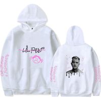 เสื้อกันหนาว มีฮู้ด พิมพ์ลายโลโก้ Lil Peep Helloboy สําหรับผู้ชาย