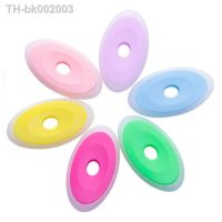 ™☾◈ 6Pcs/Set Erasable Gel Pen Special Rubber Color Oval Eraser for Neutral Erasable Pen Correction Supplies School Office Stationery