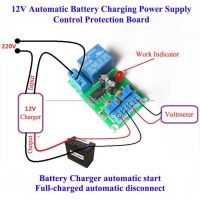 12V Battery Automatic Charging Controller Module Protection Board Relay Board