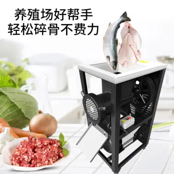 Manual Meat Grinder Stainless Steel Hand Meat Grinder Commercial Sausage  Stuffer Maker Meat Chopper for Ground Pork Beef Garlic Chili