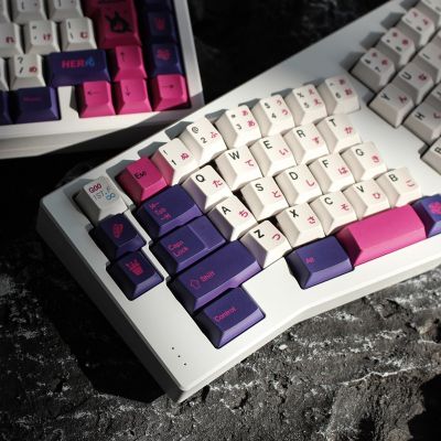 DIY Custom Keycap Rice Shower 140 Keys/Set Japanese Cherry Profile PBT DYE Sub ISO Enter For GH60 GK61 64 Mechanical Keyboard