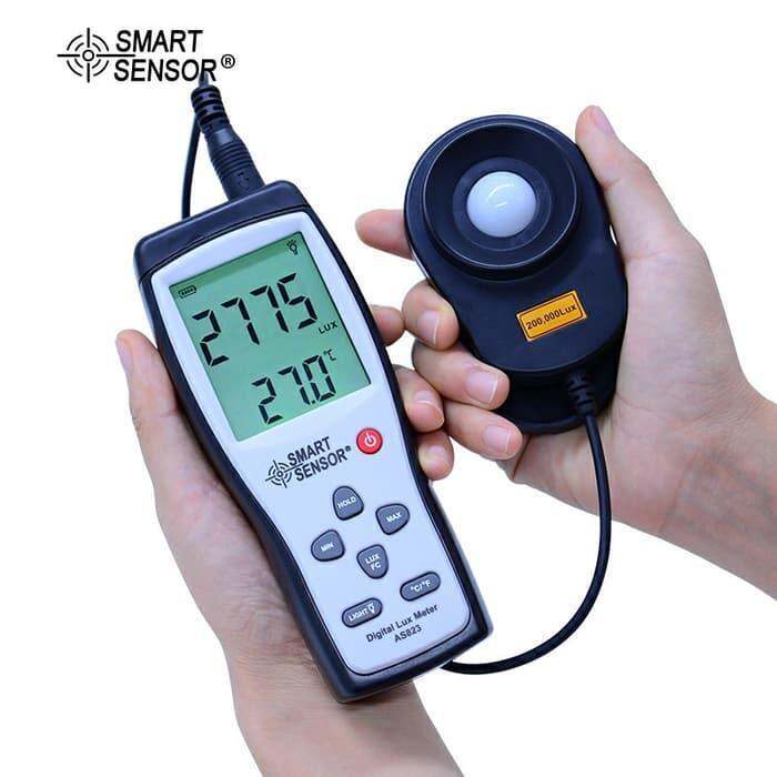 Lux Meter Smart Sensor Certificate Calibration Tester Gauge AS823