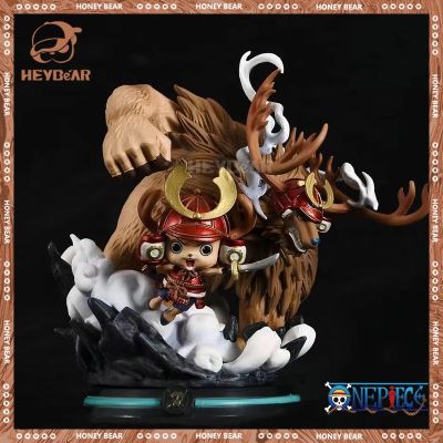 ZZOOI 14cm One Piece Chopper Anime Figures Wano Onigashima Chopper Statue Action Figurine Model Doll Collection Decoration Toy Gift