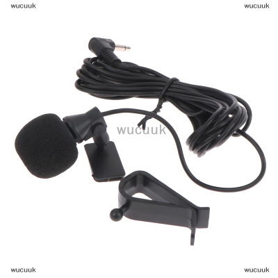 wucuuk ไมโครโฟนรถยนต์3.5MM JACK plug MIC STEREO MINI WIRED External Microphone