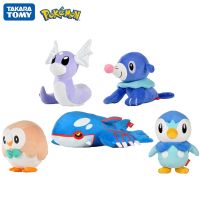 Original Pokemon Kawaii Pikachu Cartoon Popplio Piplup Owl Animal Anime Stuffed Plush Toys Dolls For Girl Toys Children Gift