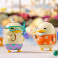 POP MART Duckoo Tropical Island Series Blind Box Collectible Action Kawaii Anime Toy Figures Birthday Gift Blind Toys