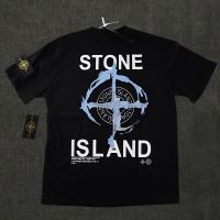 Stone Island Summer T-shirt Short-sleeved Loose Round Neck Male and Female Lovers