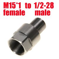 M15*1 To 1/2-28 Thread Adapter Stainless Steel M15 Screw Converter for Napa 4003 Wix 24003 M15x1R Female To 1/2x28 Male Nails Screws Fasteners